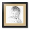 ArtToFrames 16x16" Matted Picture Frame with 12x12" Single Mat Photo Opening Framed in 1.25" Black and 2" Mat (FWM-3926-16x16)